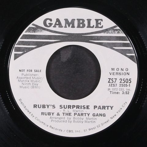 RUBY & PARTY GANG