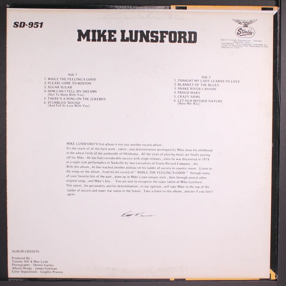 mike lunsford by MIKE LUNSFORD