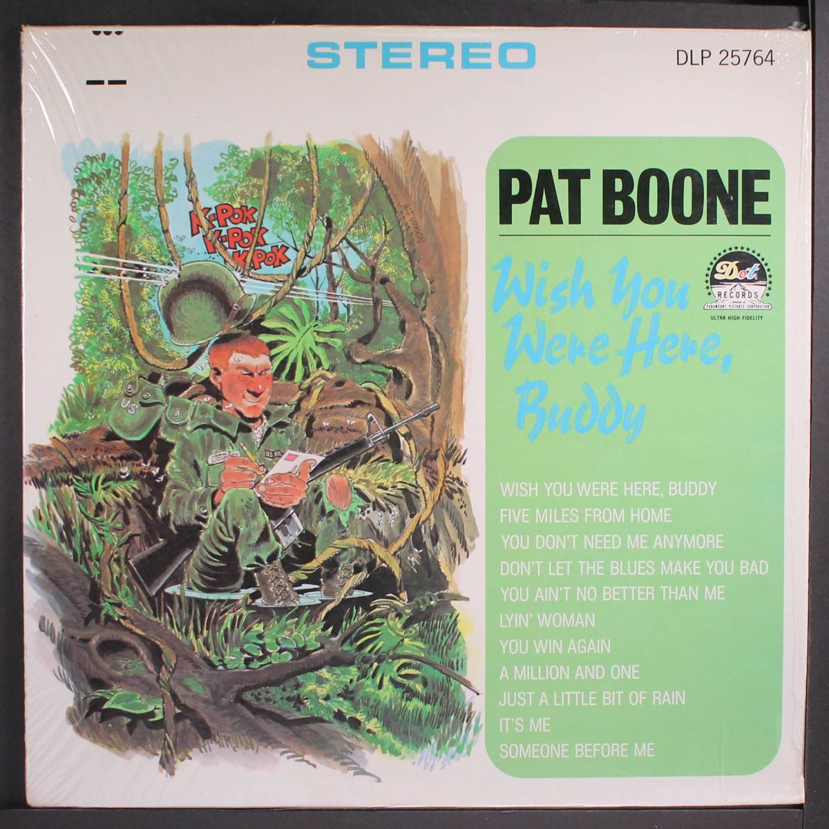 wish you were here, buddy by PAT BOONE