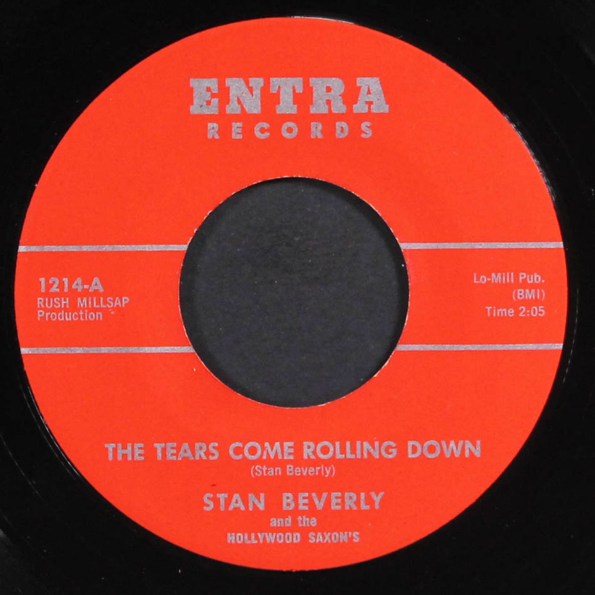 diamonds / the tears come rolling down by STAN BEVERLY & HOLLYWOOD SAXONS