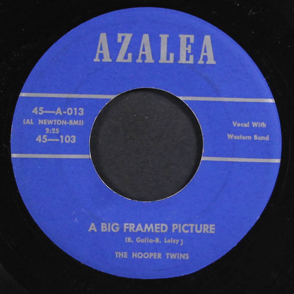 a big framed picture / you're always the last one to know by HOOPER TWINS