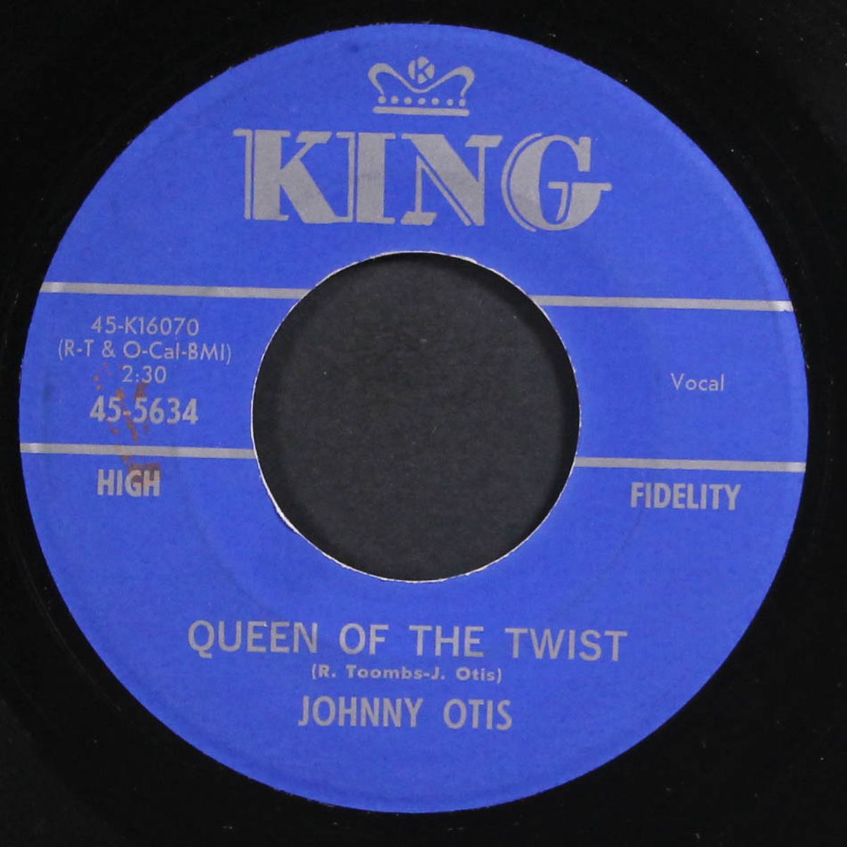 queen of the twist / i know my love is true by JOHNNY OTIS