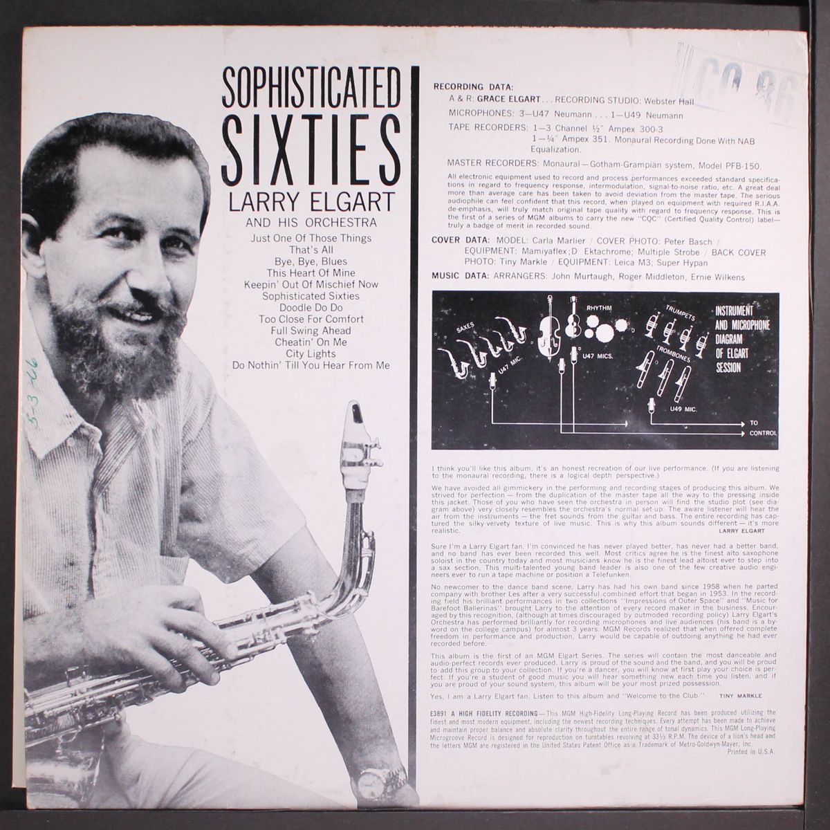 sophisticated sixties by LARRY ELGART