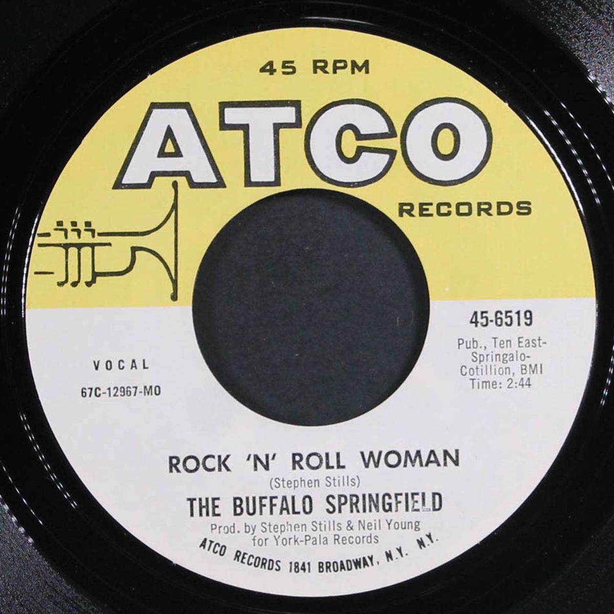 rock n' roll woman / a child's claim to fame by BUFFALO SPRINGFIELD