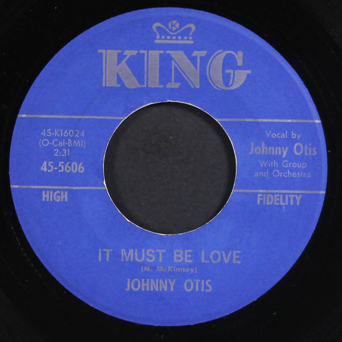she's all right / it must be love by JOHNNY OTIS
