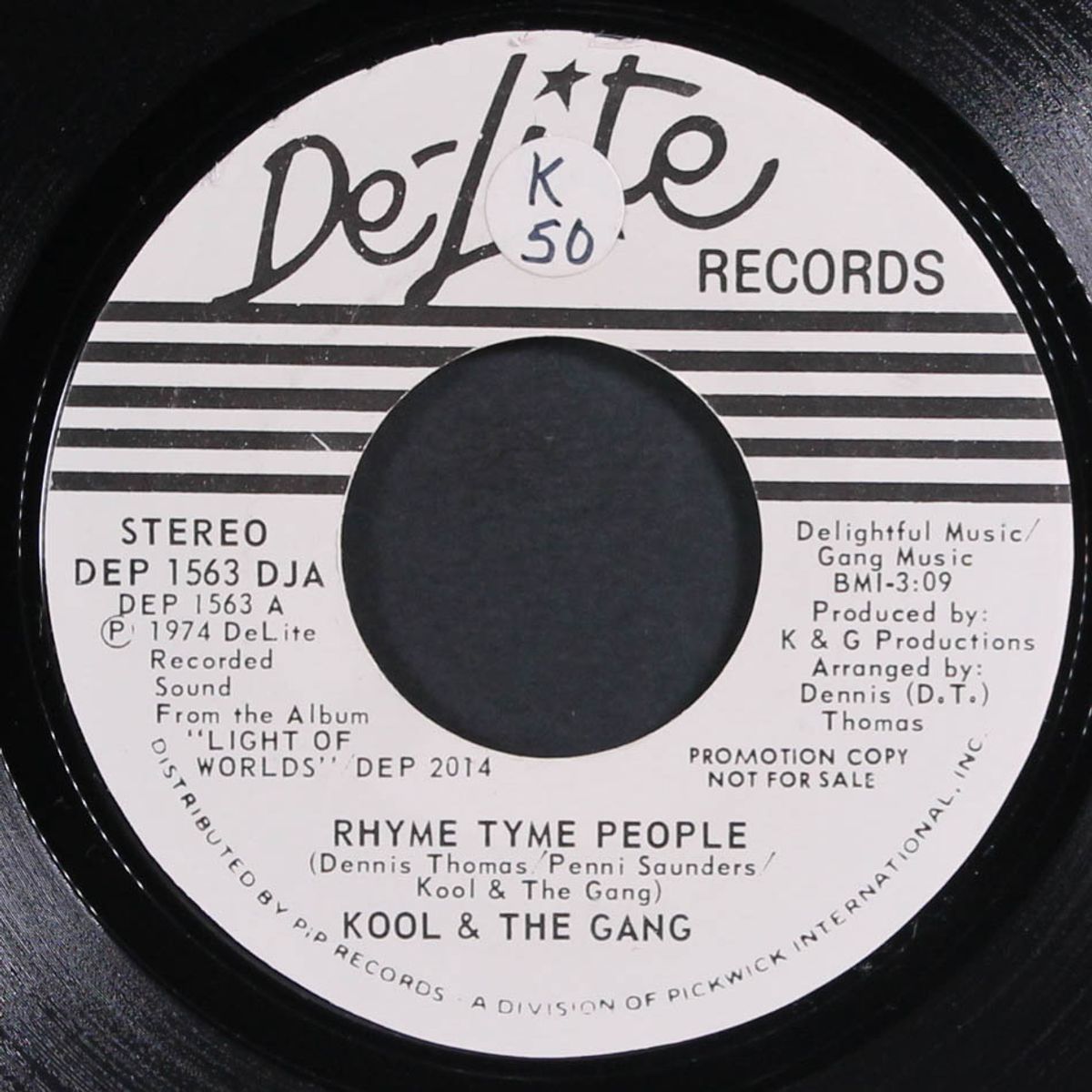 rhyme tyme people / mono by KOOL & THE GANG