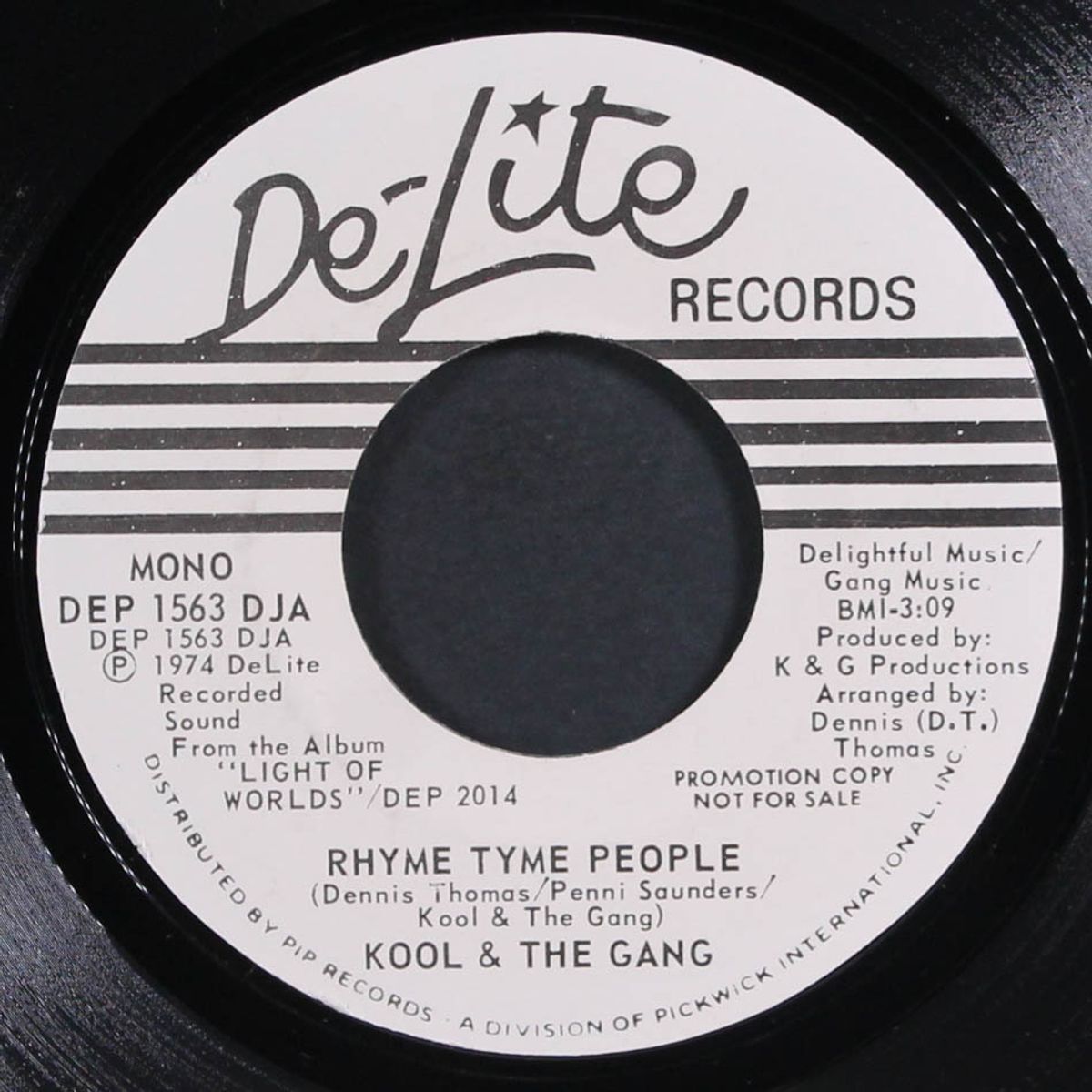 rhyme tyme people / mono by KOOL & THE GANG