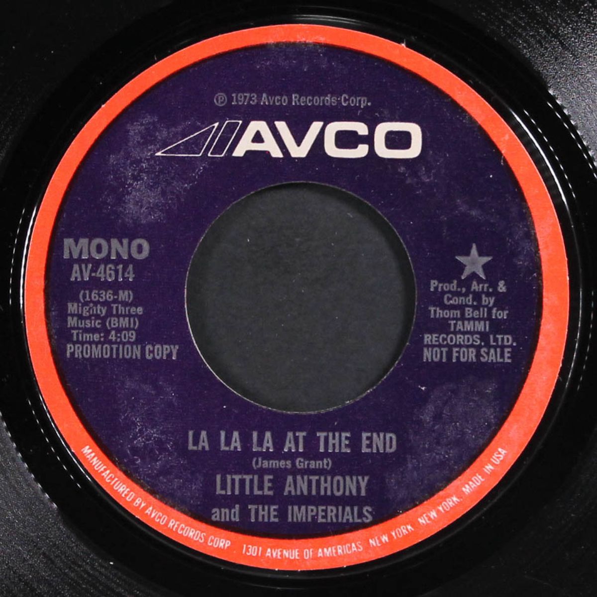 la la la at the end by LITTLE ANTHONY & IMPERIALS