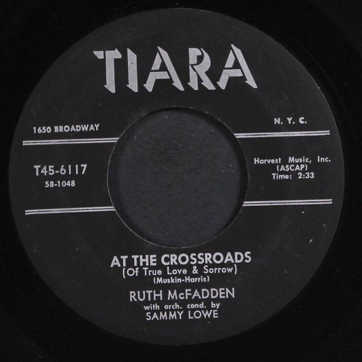 you must come in at the door / at the crossroads by RUTH MCFADDEN