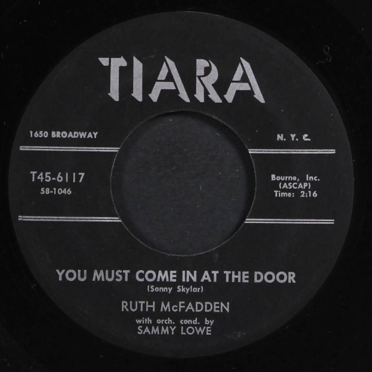 you must come in at the door / at the crossroads by RUTH MCFADDEN
