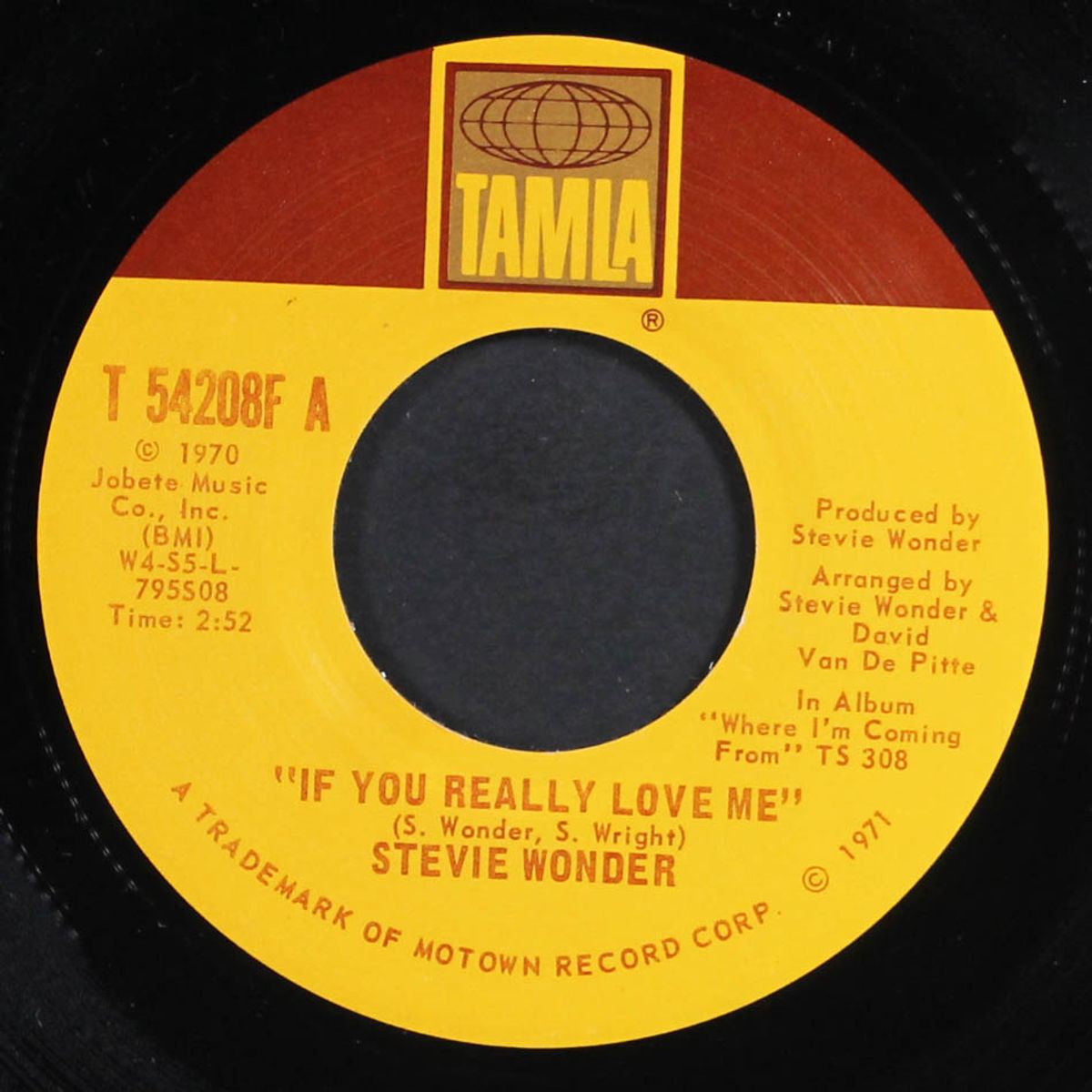 if you really love me / think of me as your soldier by STEVIE WONDER