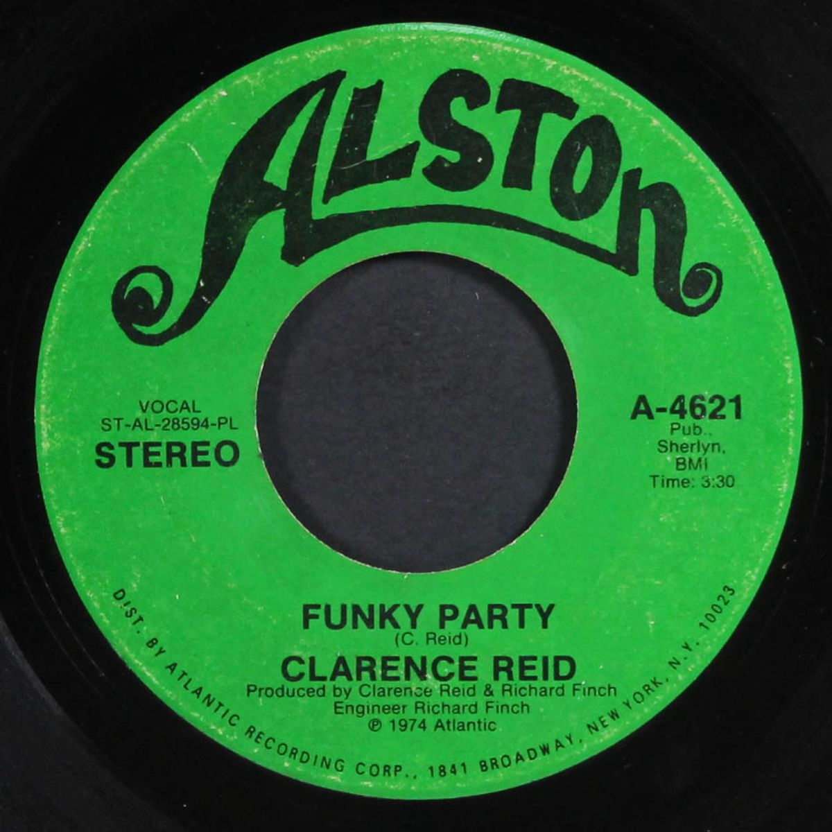 funky party / winter man by CLARENCE REID