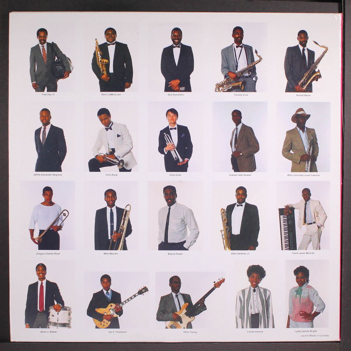 huje '86 by HOWARD UNIVERSITY JAZZ ENSEMBLE, DIR. FRED IRBY III