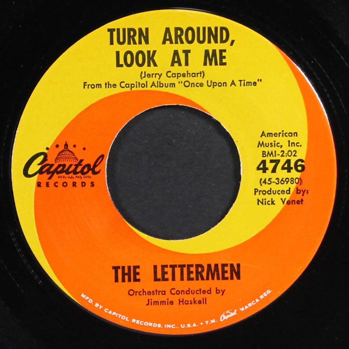 turn around, look at me / how is julie by LETTERMEN
