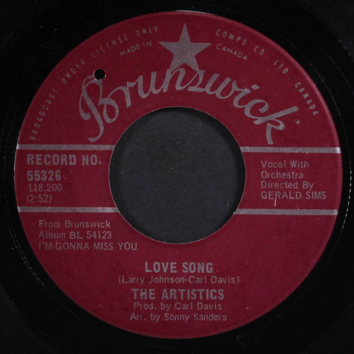 love song by ARTISTICS