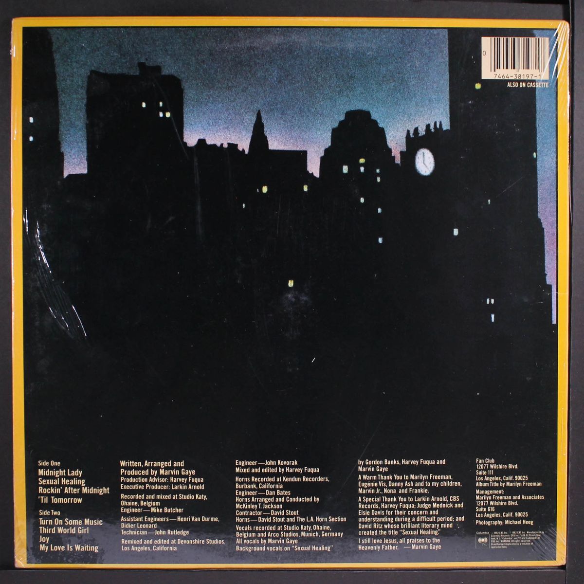 midnight love by MARVIN GAYE