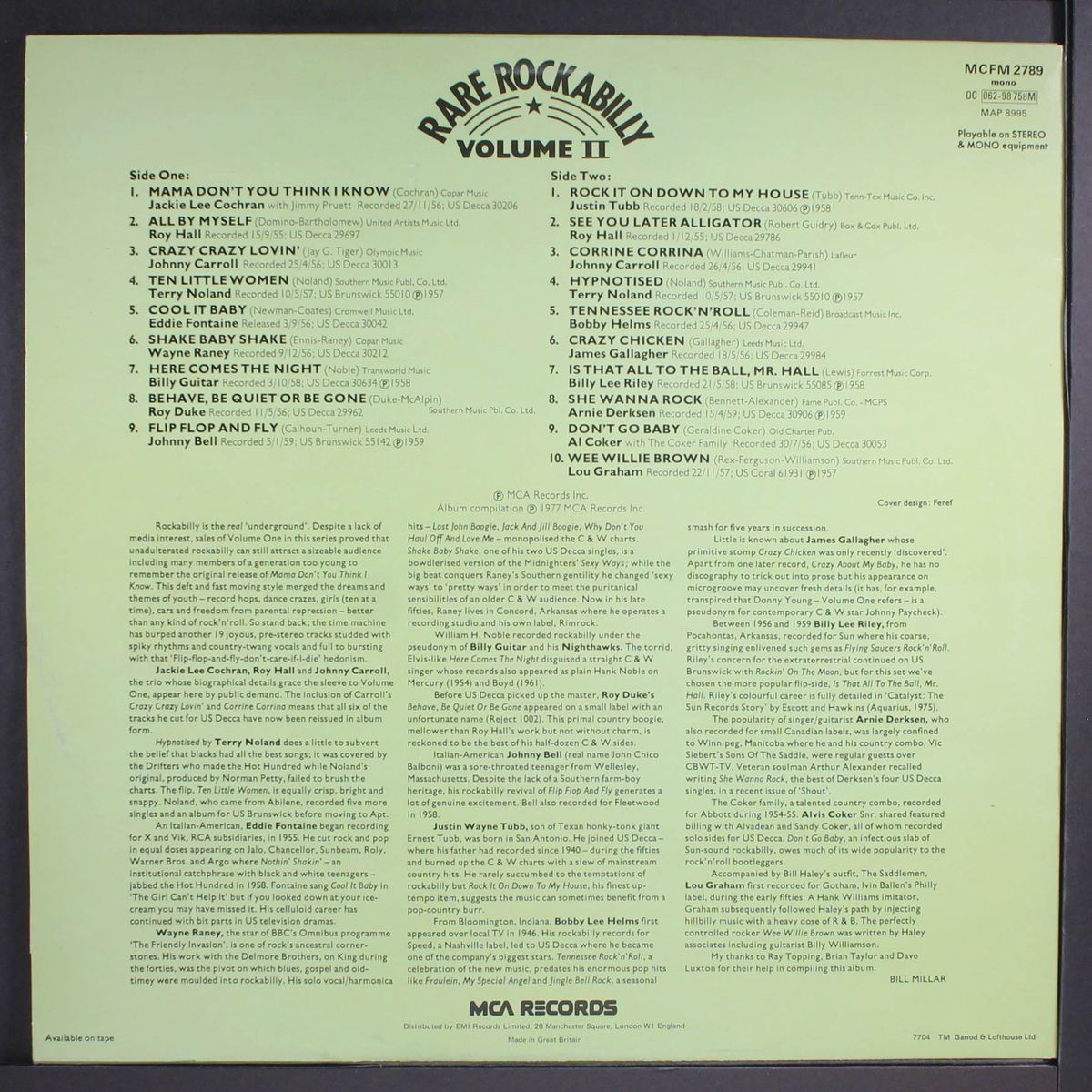 rare rockabilly, vol. 2 by VARIOUS