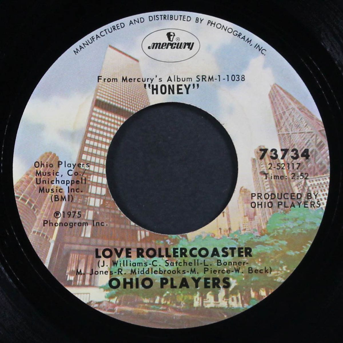 love rollercoaster / it's all over by OHIO PLAYERS