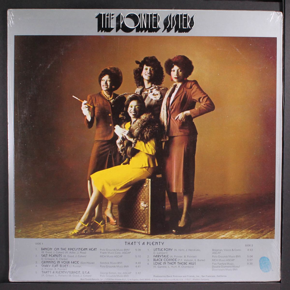 that's a plenty by POINTER SISTERS