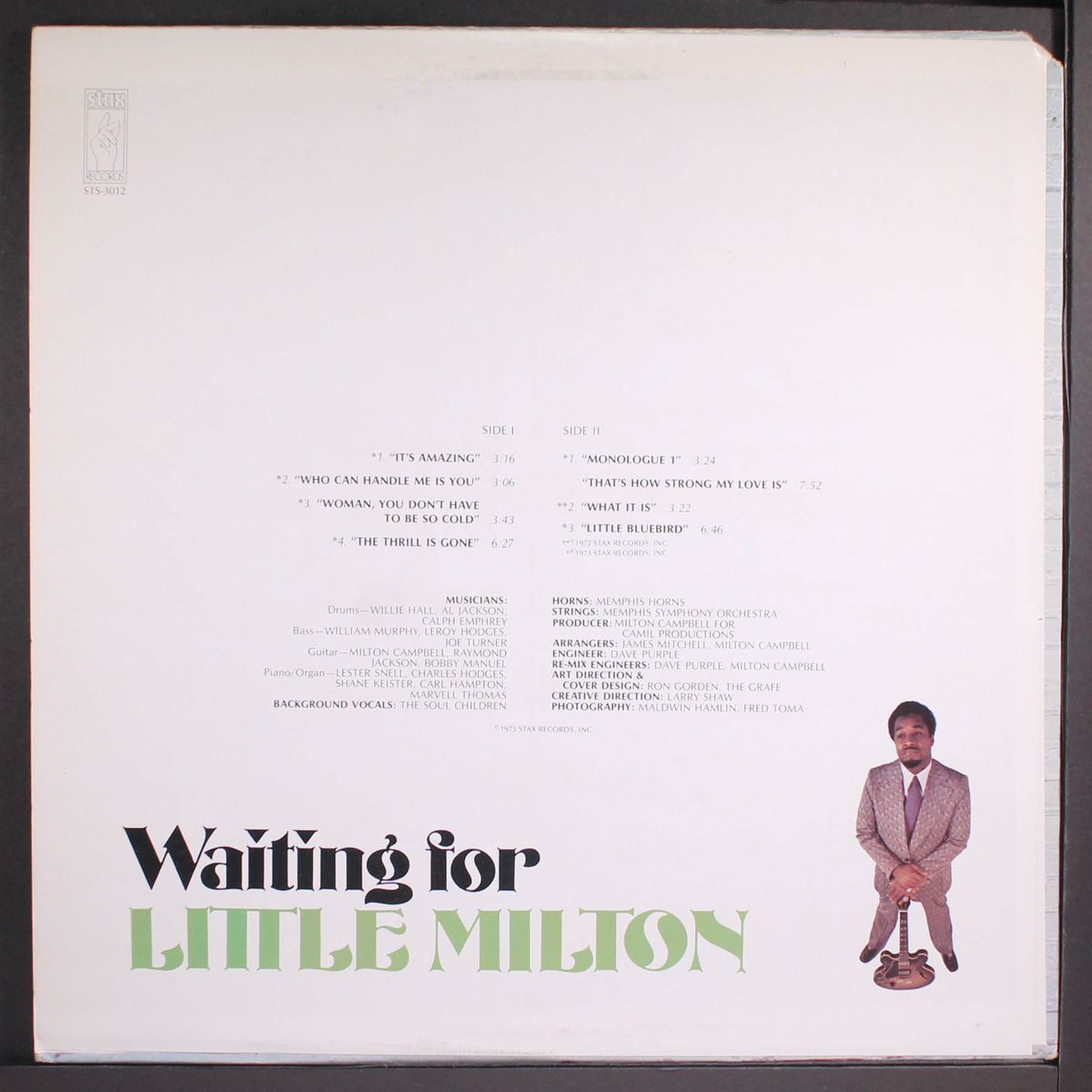 waiting for by LITTLE MILTON
