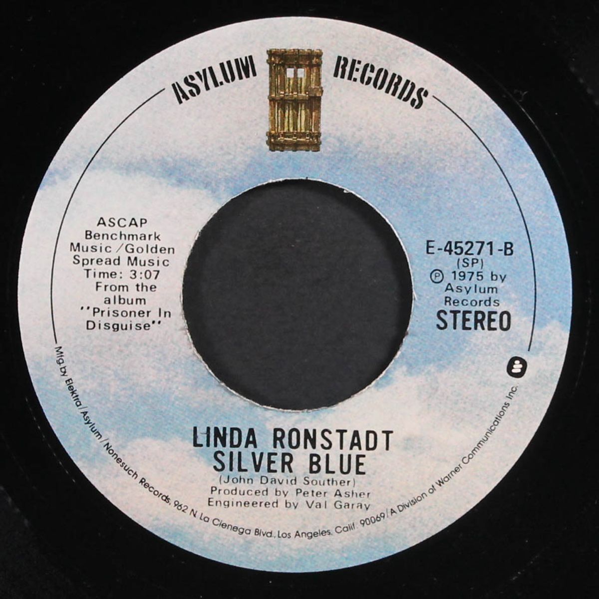 love is a rose / silver blue by LINDA RONSTADT