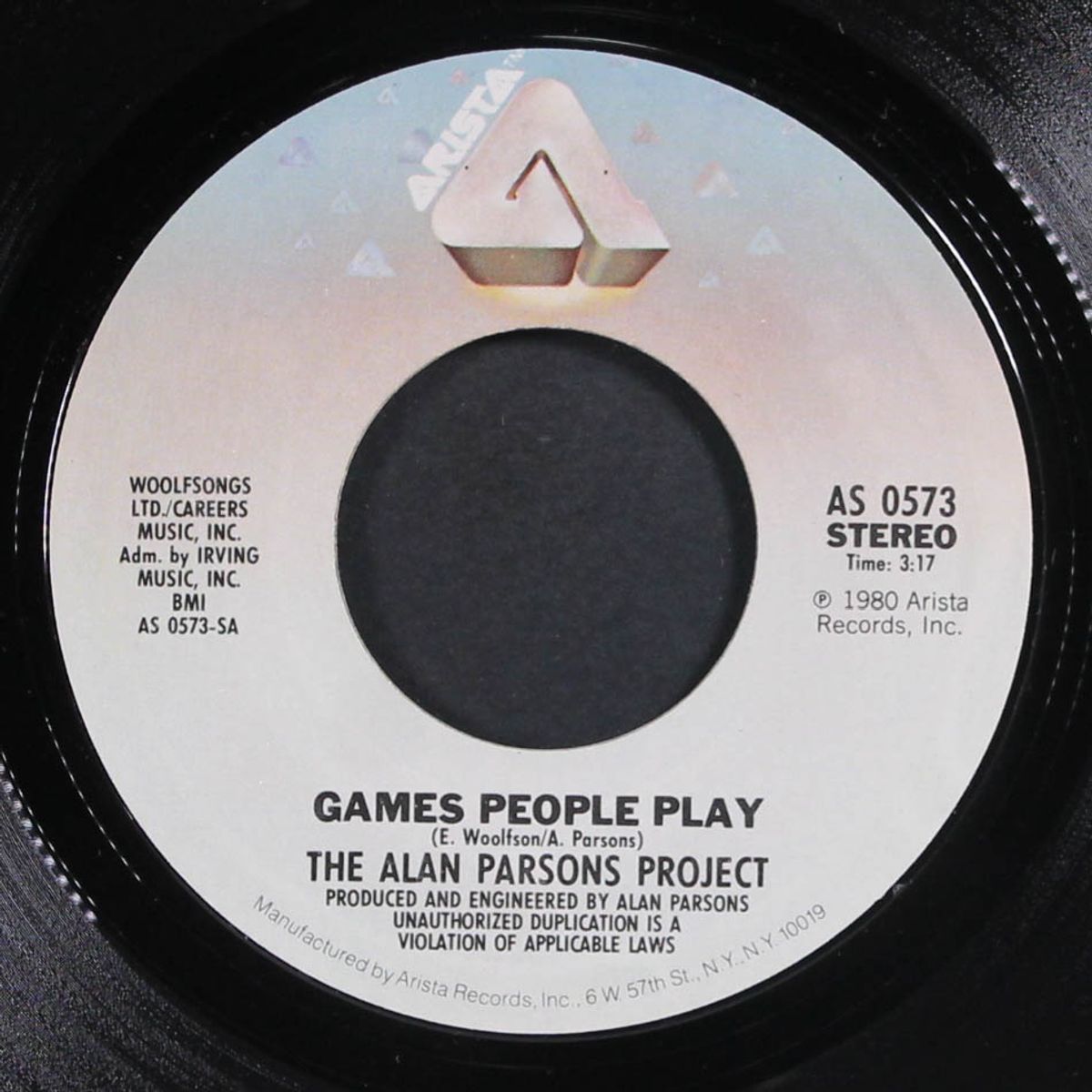 games people play / ace of swords by ALAN PARSONS PROJECT