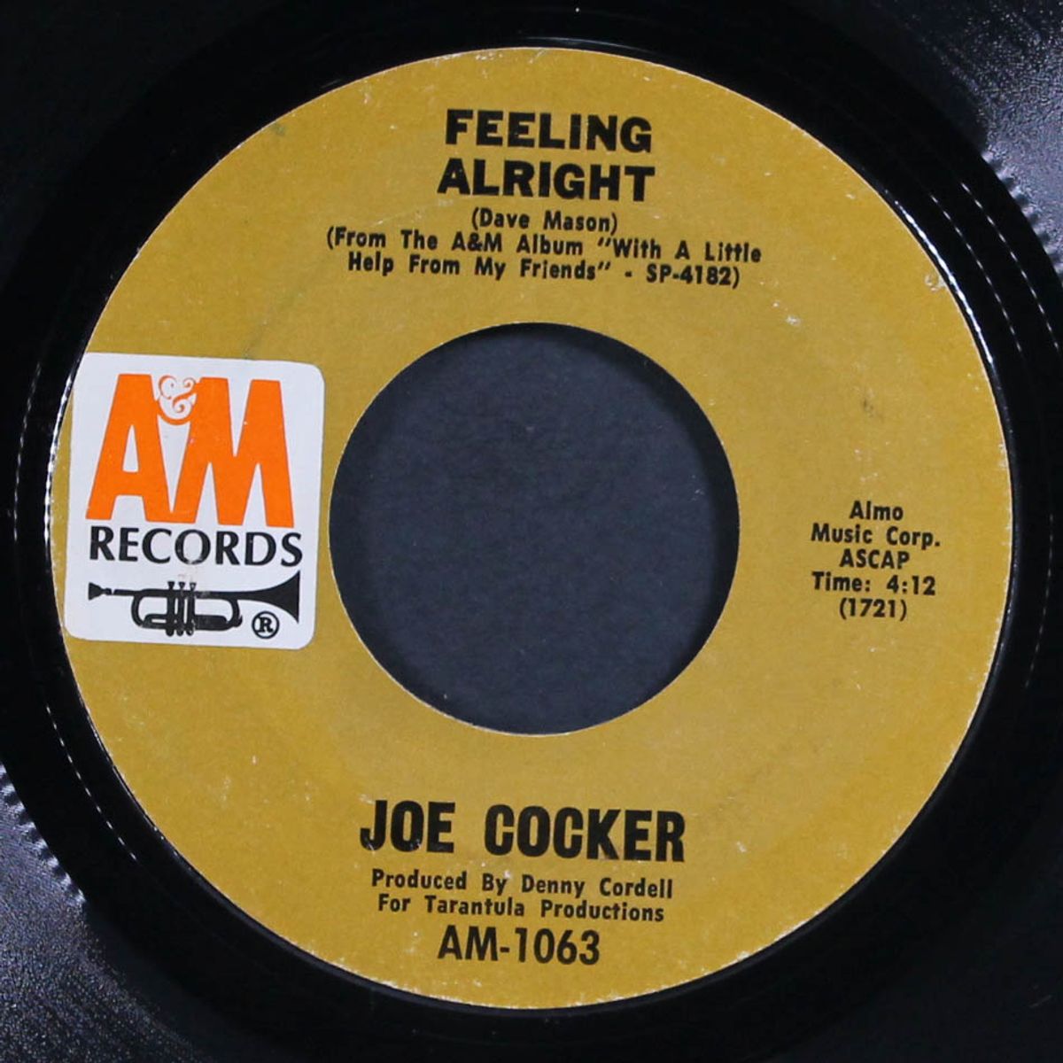 feeling alright / same by JOE COCKER