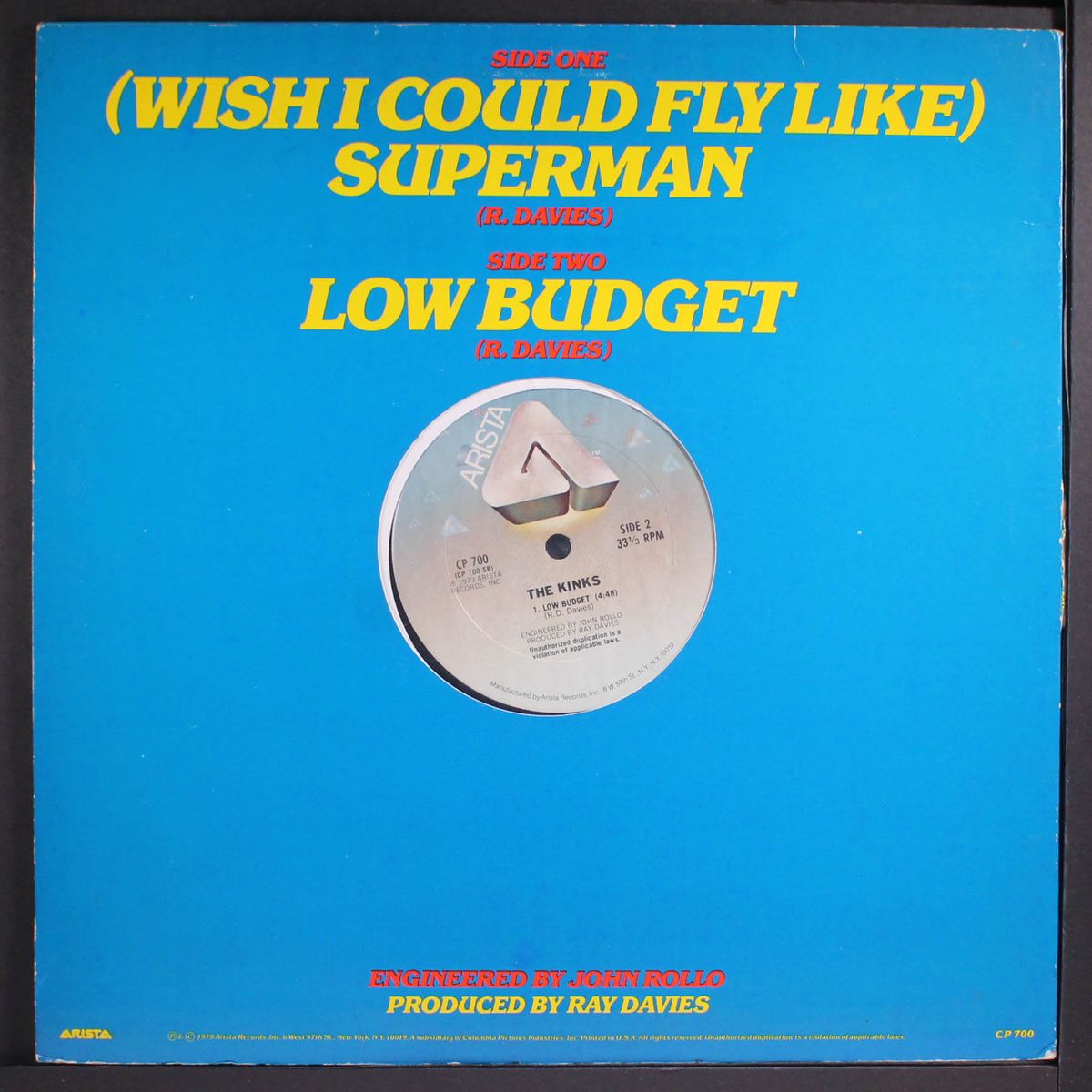 (wish i could fly like superman) by KINKS