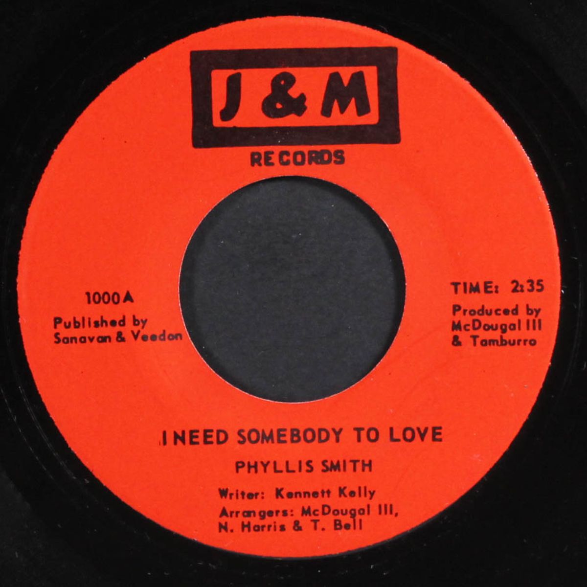 the feeling is gone / i need somebody to love by PHYLLIS SMITH