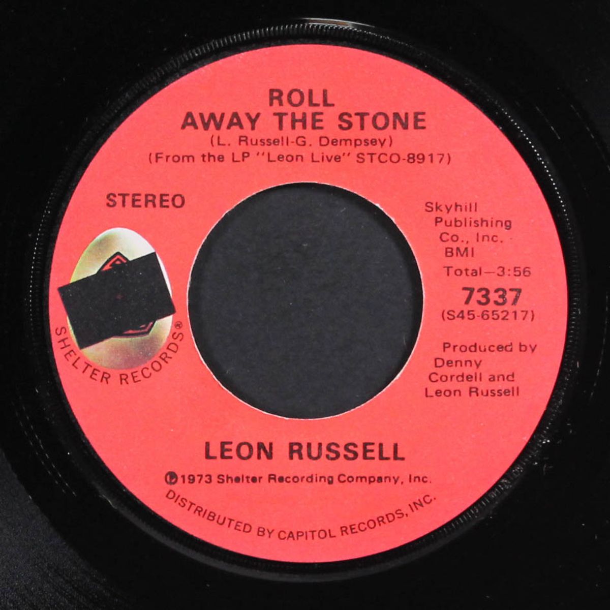 queen of the roller derby / roll away the stone by LEON RUSSELL