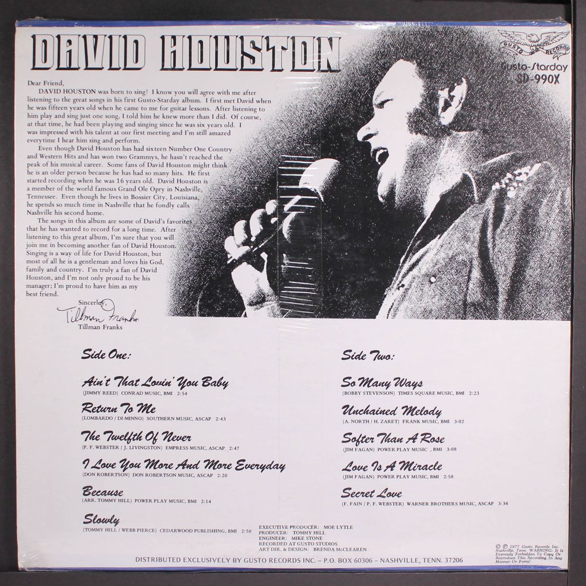 david houston by DAVID HOUSTON