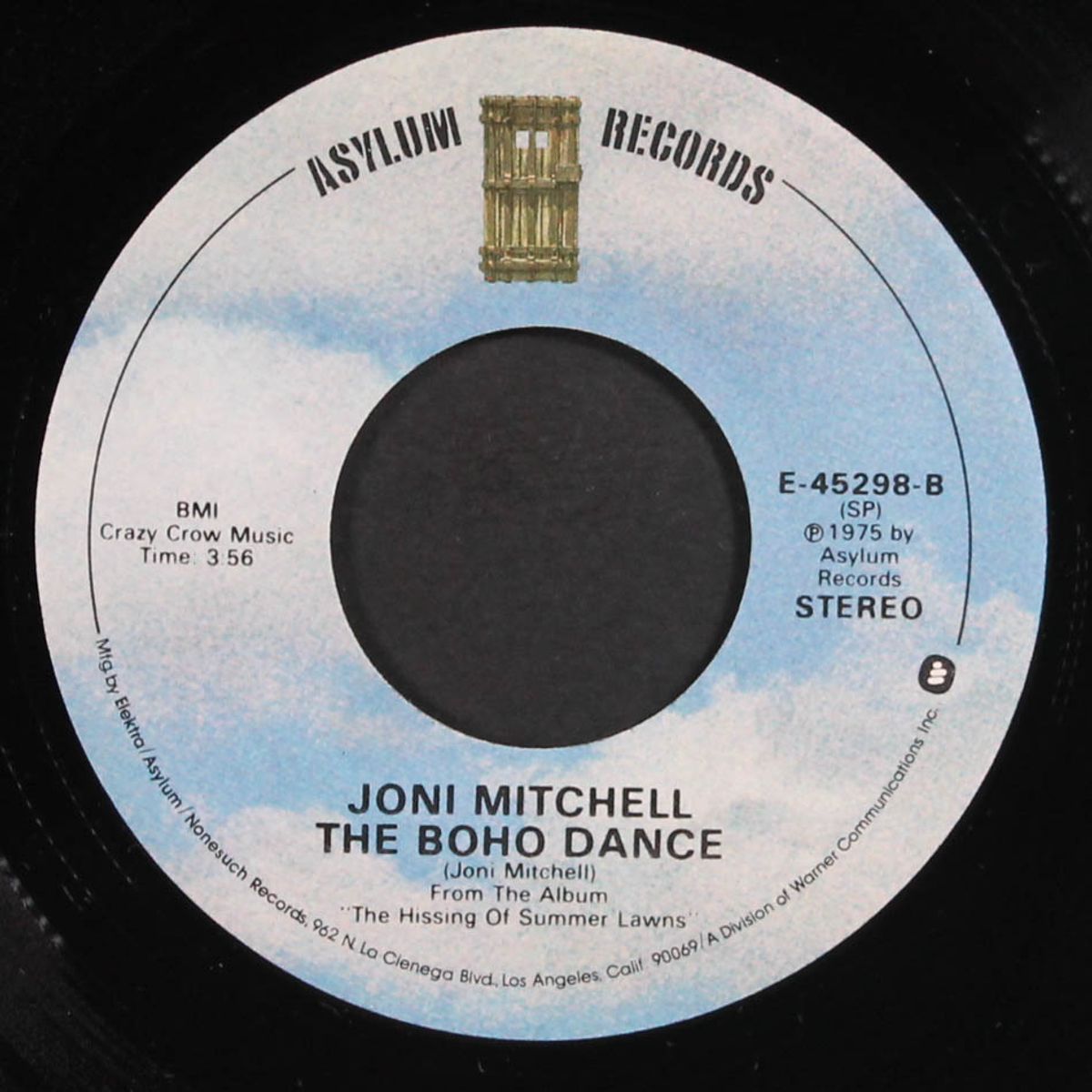in france they kiss on main street / the boho dance by JONI MITCHELL