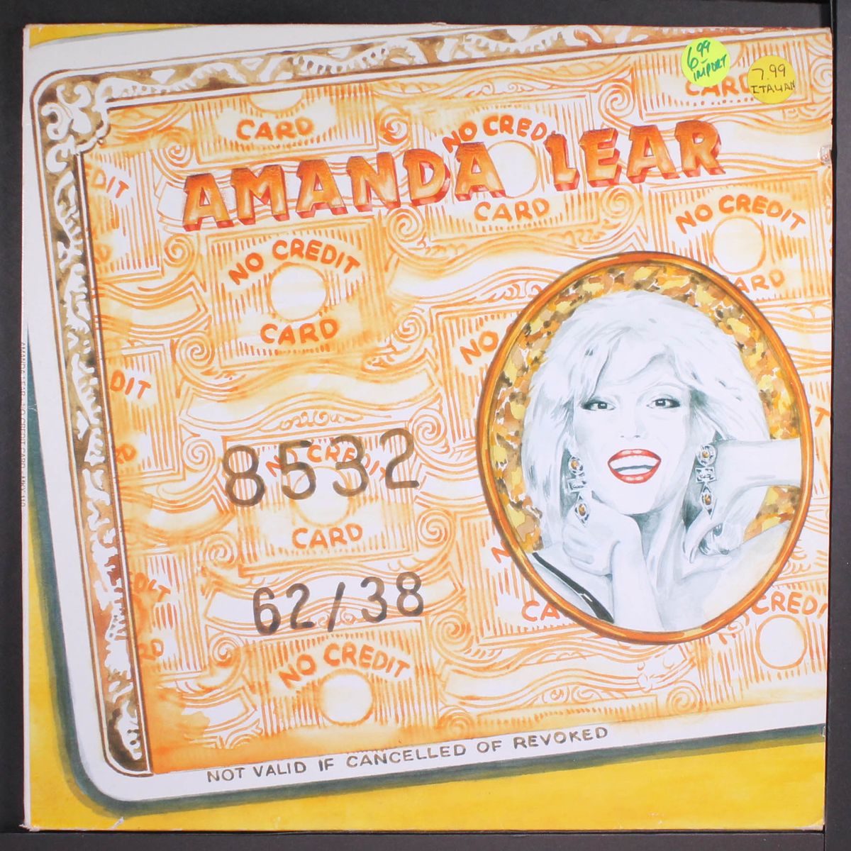 no credit card by AMANDA LEAR