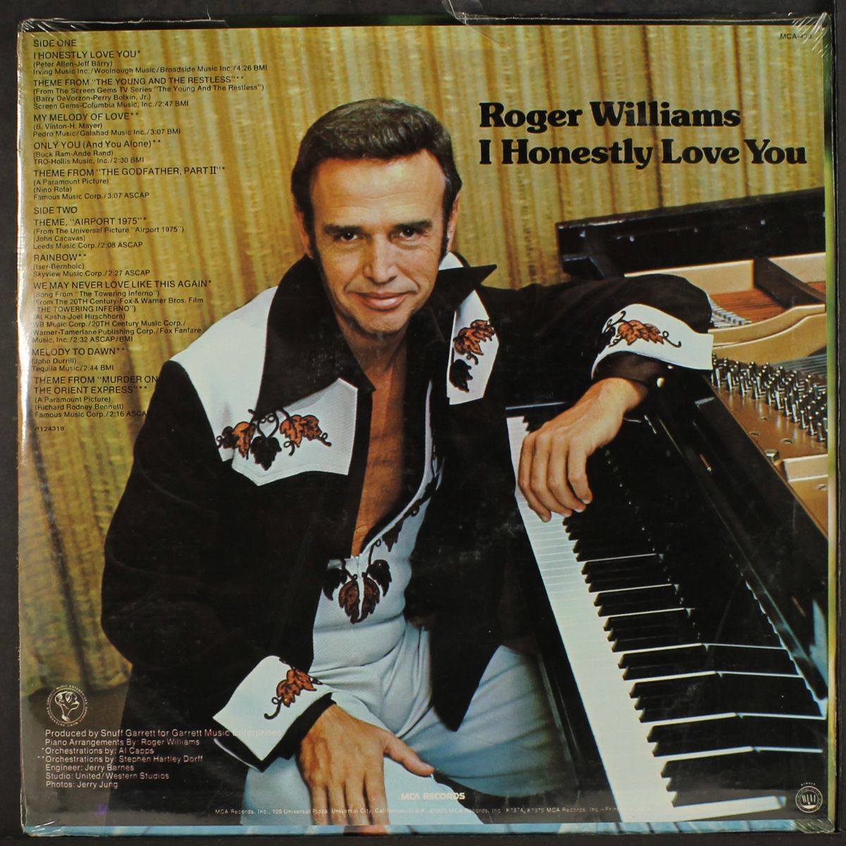 i honestly love you by ROGER WILLIAMS