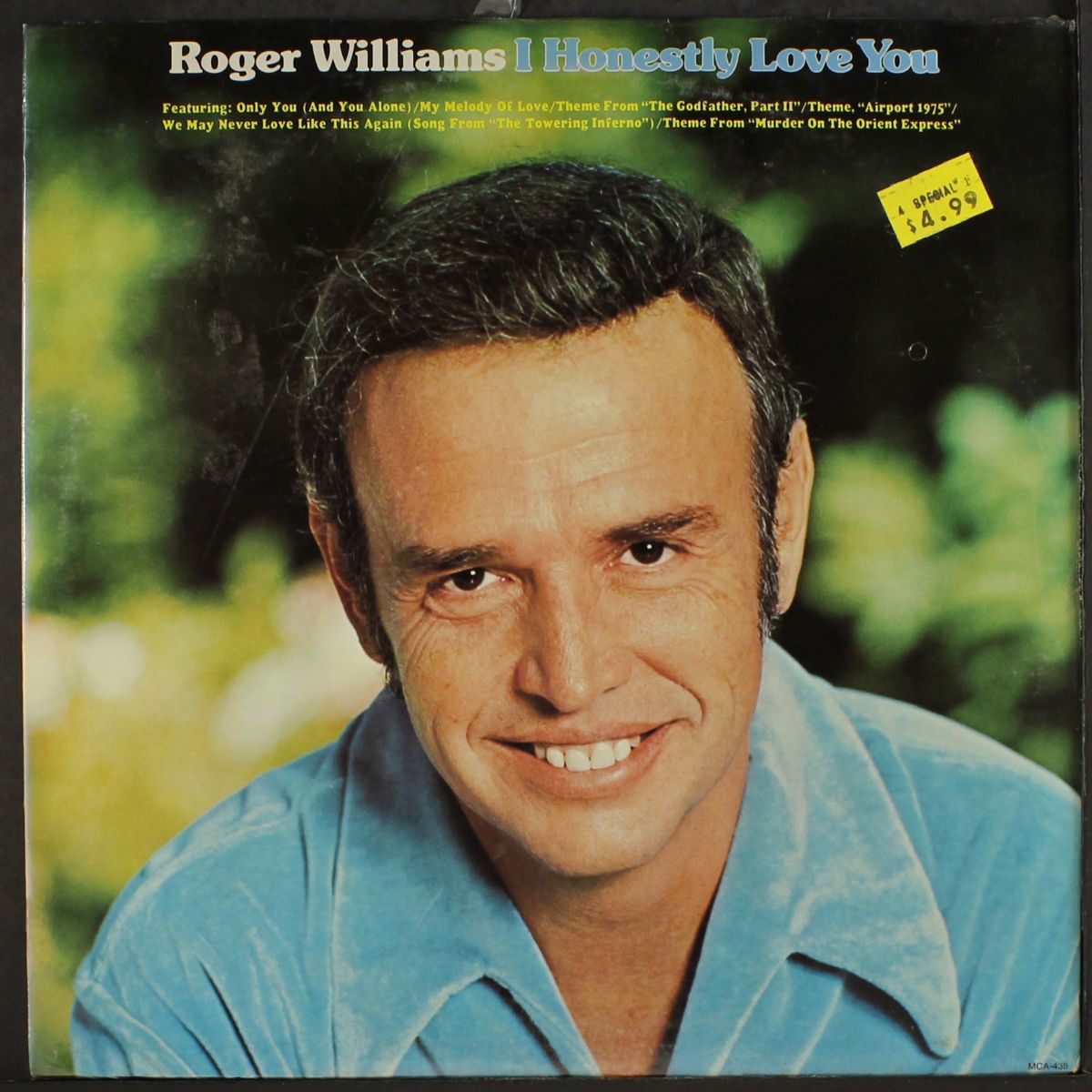 i honestly love you by ROGER WILLIAMS