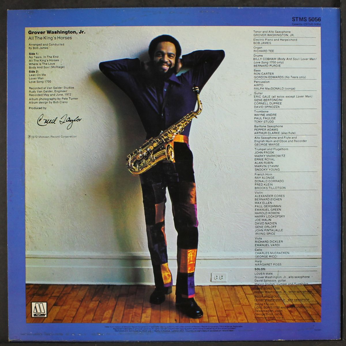 all the king's horses by GROVER WASHINGTON, JR.