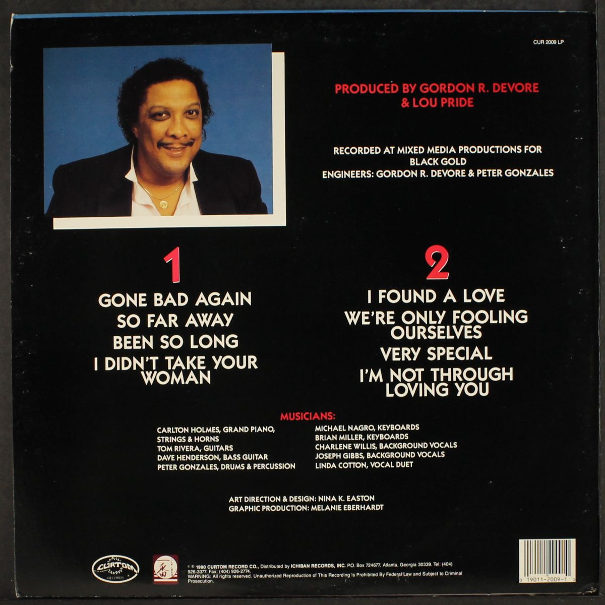 gone bad again by LOU PRIDE
