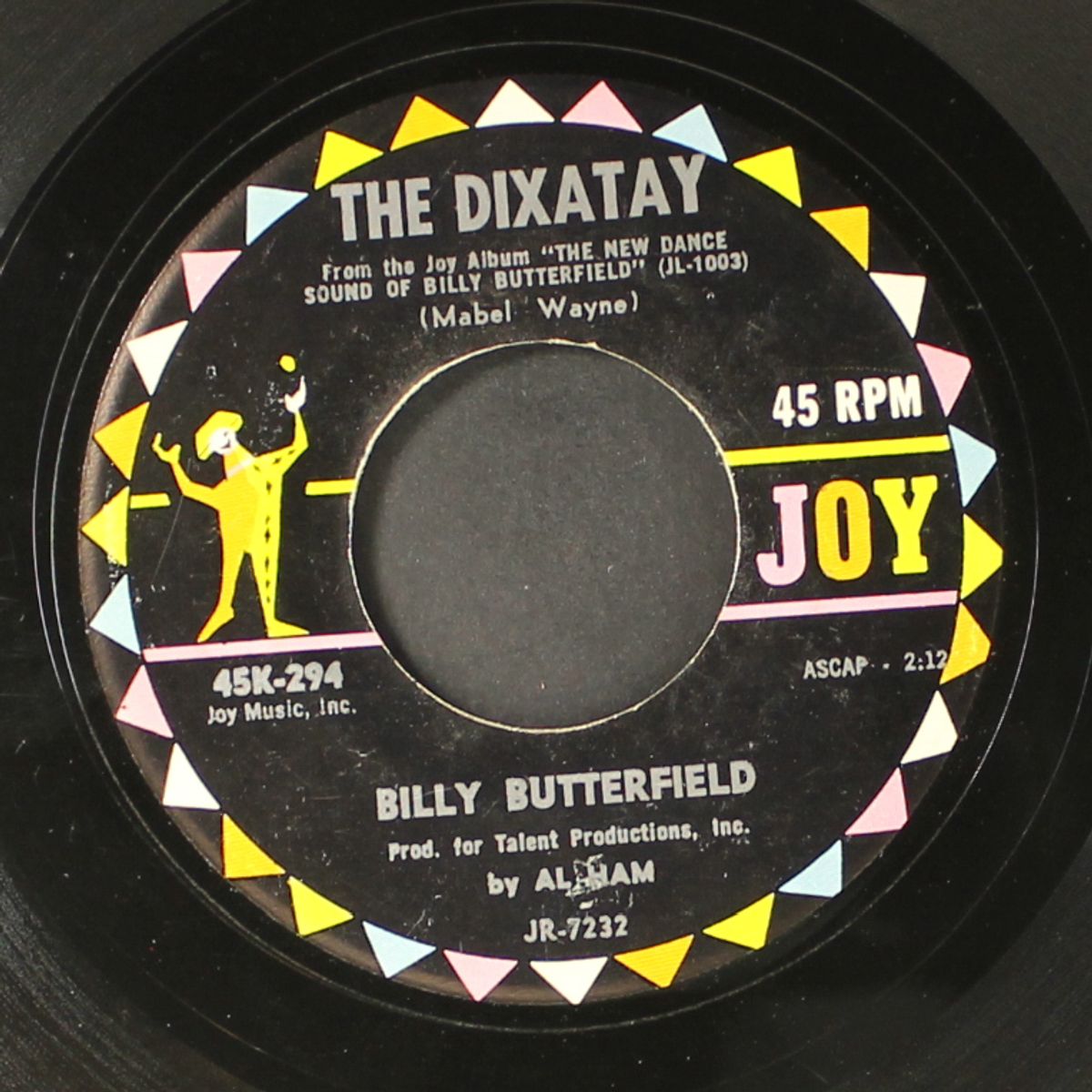 the dixatay / walk right in by BILLY BUTTERFIELD
