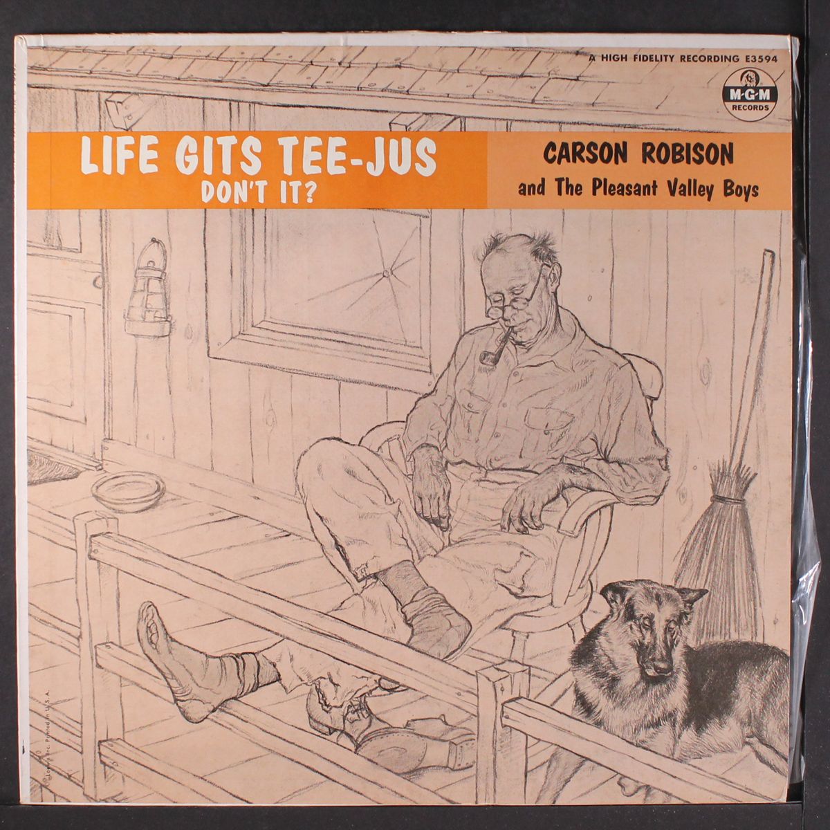 life gits tee-jus don't it by CARSON ROBISON