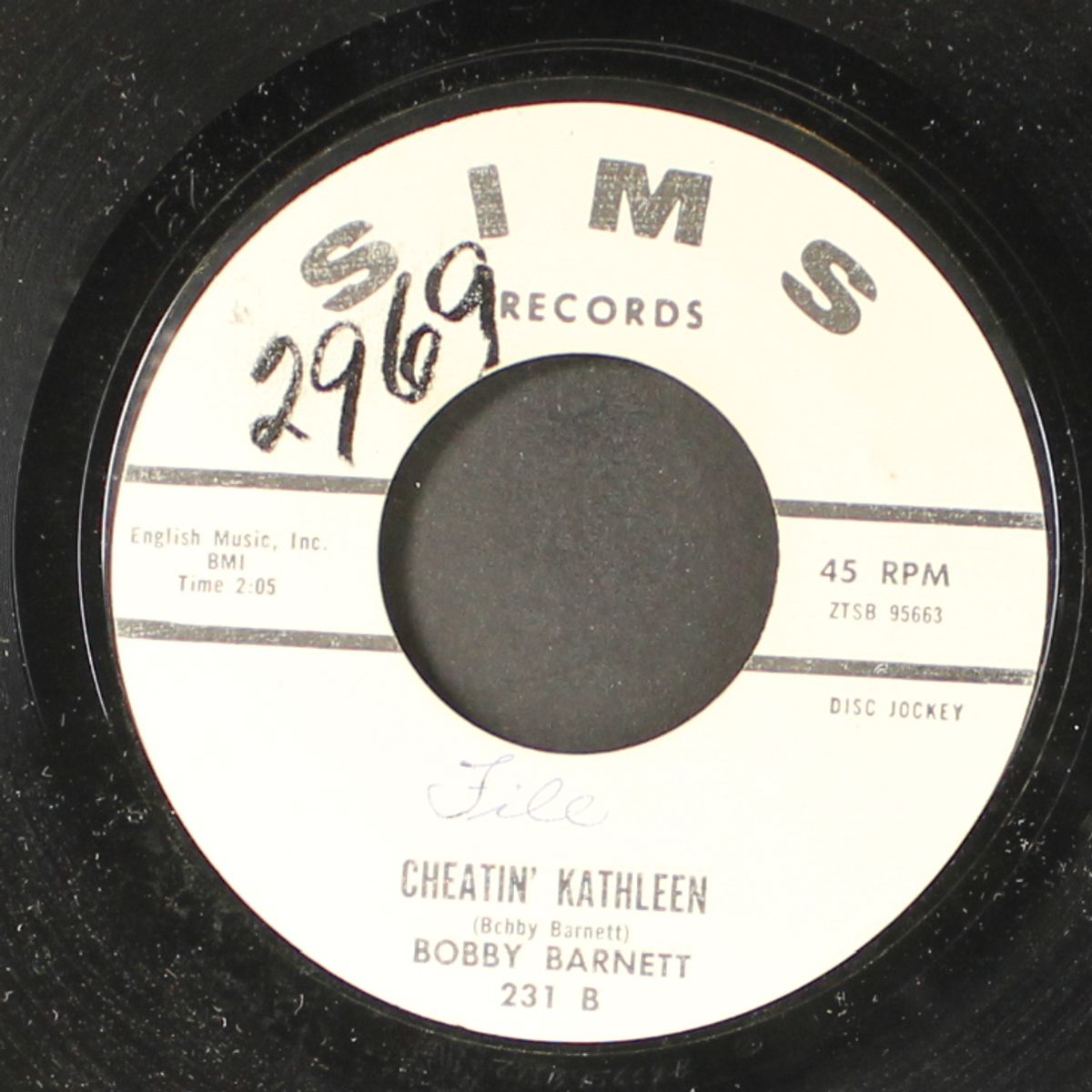 cheatin' kathleen / best man by BOBBY BARNETT