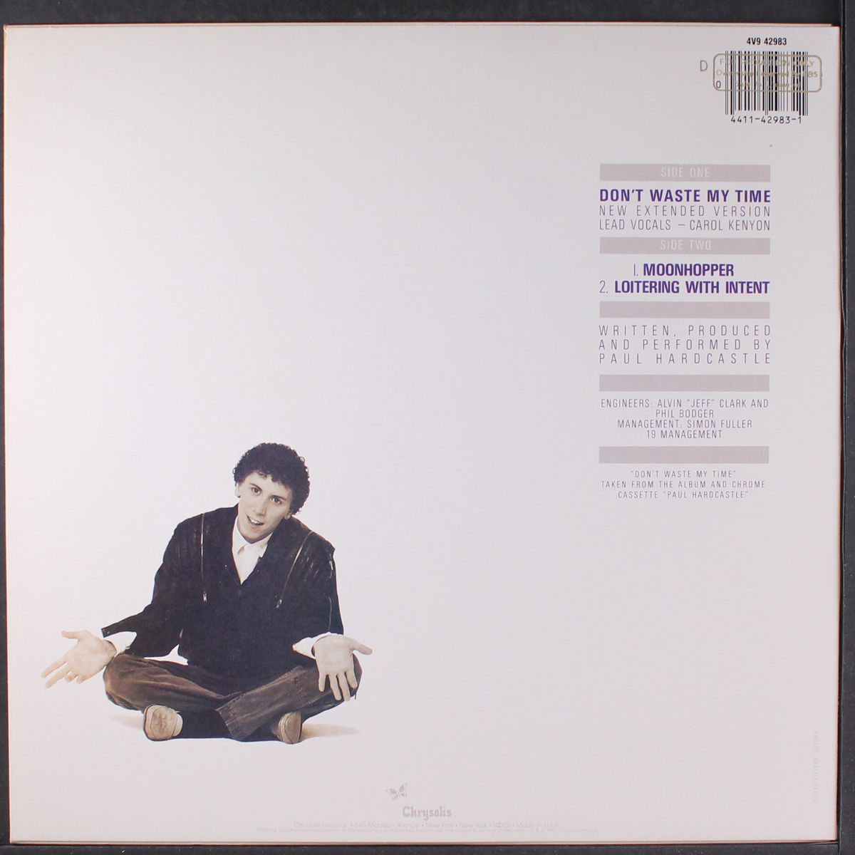 don't waste my time by PAUL HARDCASTLE