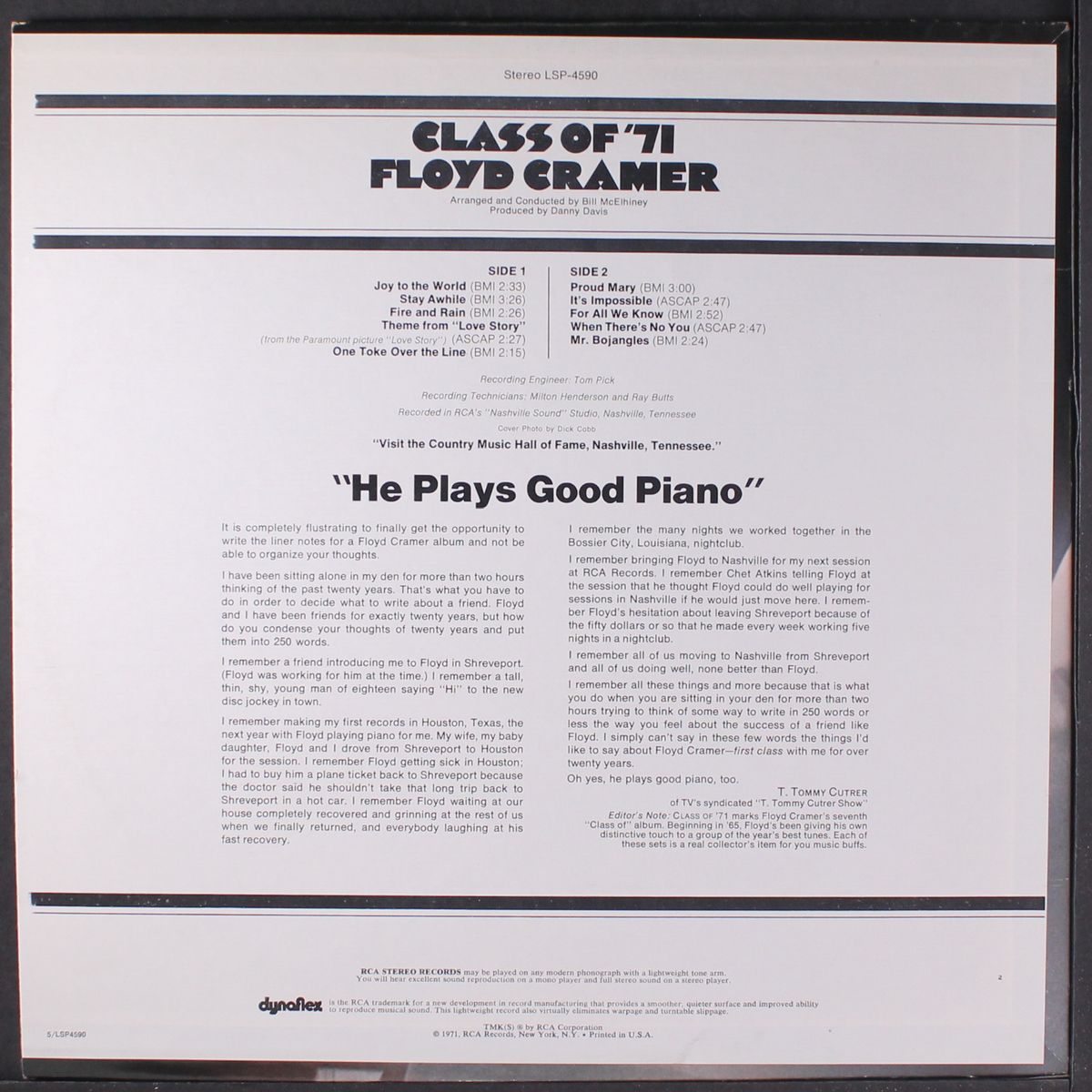 class of '71 by FLOYD CRAMER