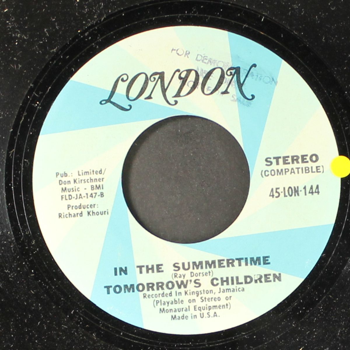 in the summertime / wild world by TOMORROW'S CHILDREN