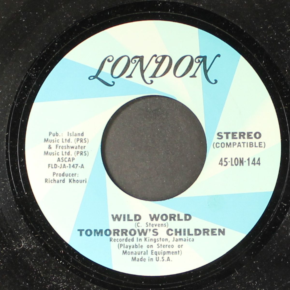 in the summertime / wild world by TOMORROW'S CHILDREN