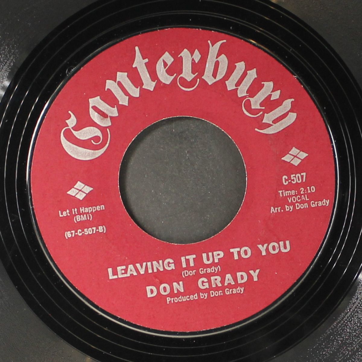 impressions with syvonne / leaving it up to you by DON GRADY