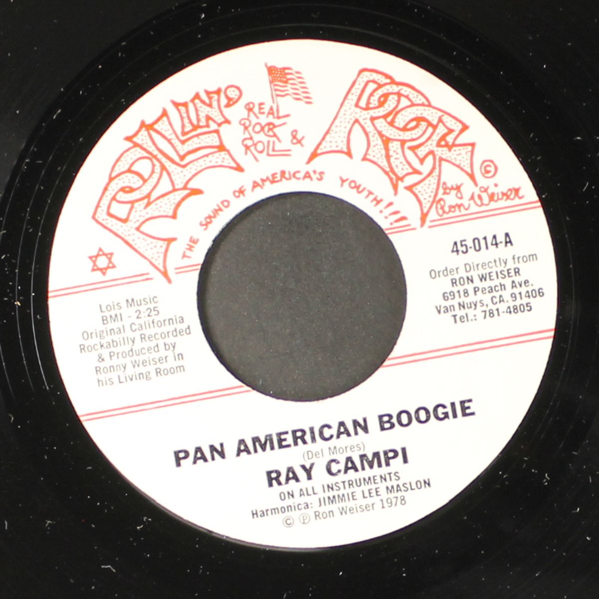 pan american boogie / sixteen chicks by RAY CAMPI
