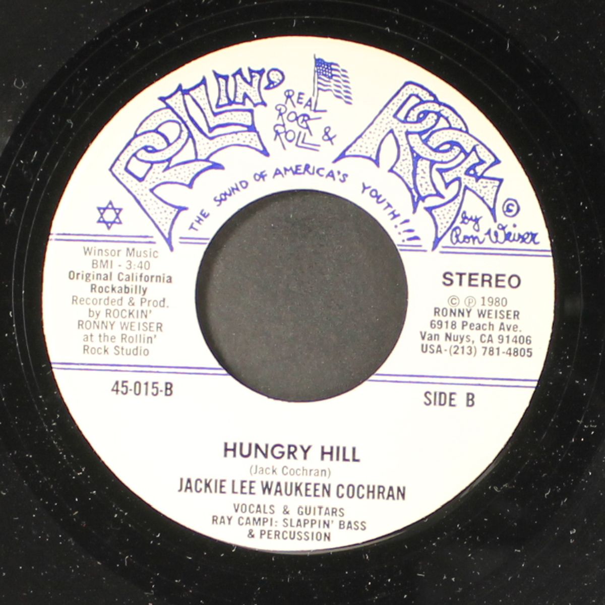 good rockin' tonite / hungry hill by JACKIE LEE COCHRAN