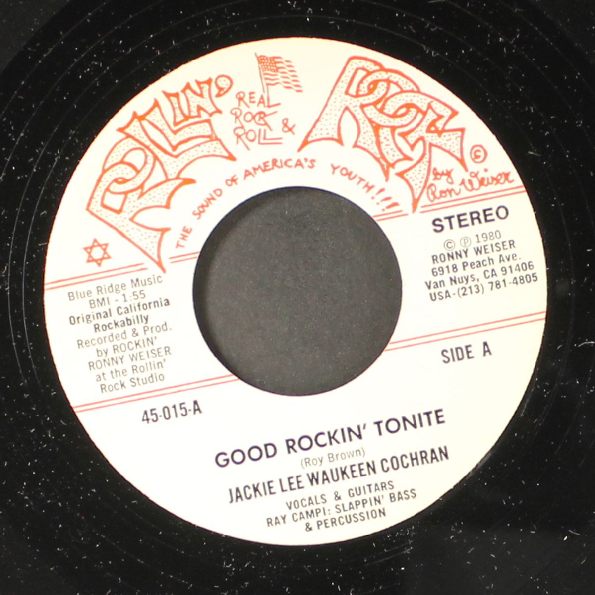 good rockin' tonite / hungry hill by JACKIE LEE COCHRAN