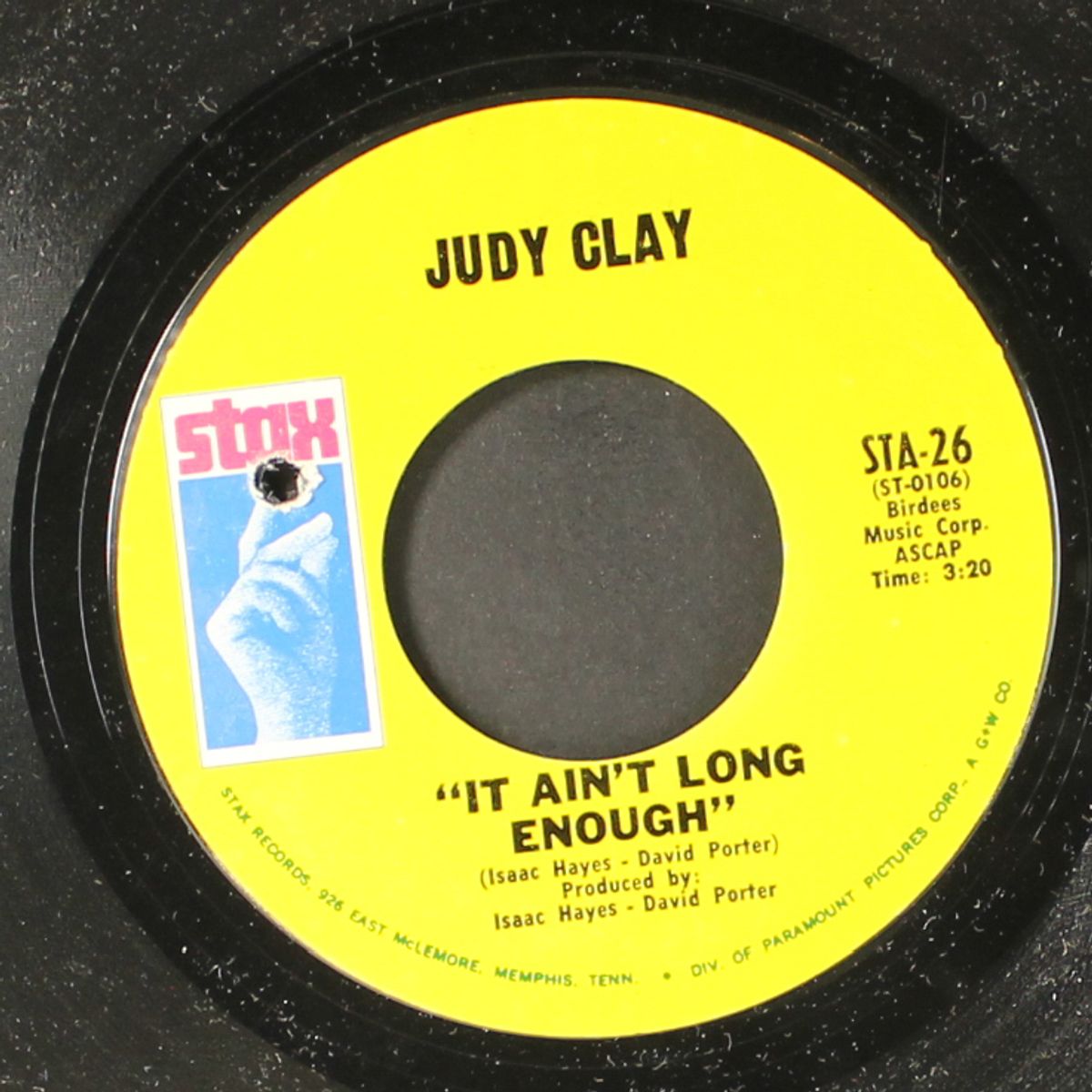 it ain't long enough / give love to save love by JUDY CLAY