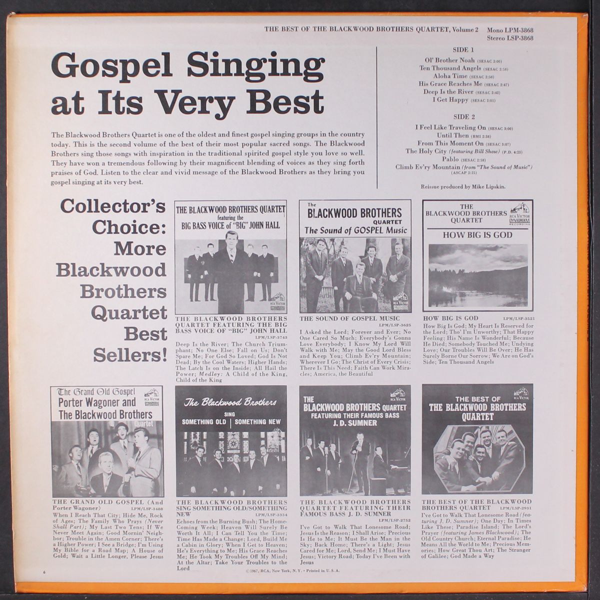 best of, vol. 2 by BLACKWOOD BROTHERS